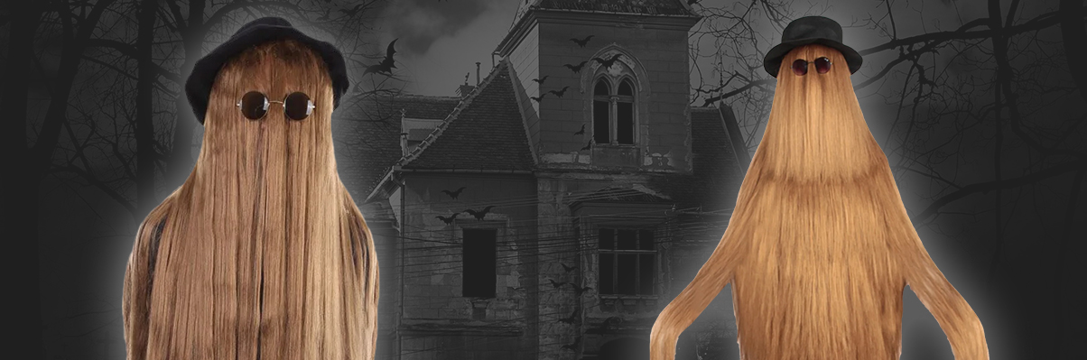 Cousin Hairy Costume Headshot